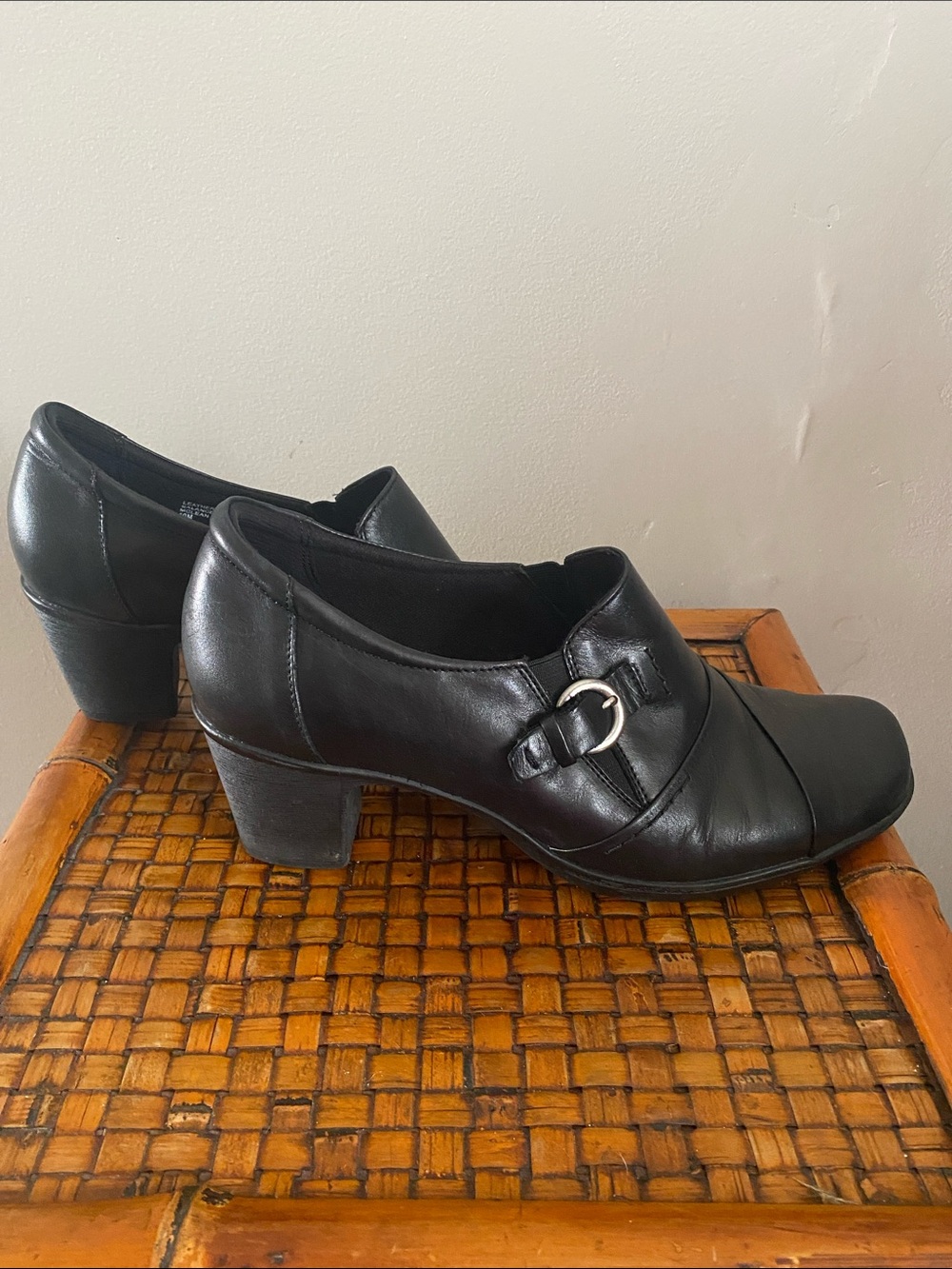 Earth Origins Shoes 10M McClean Leather Teacher Comfort Goth Grunge Casual Biker